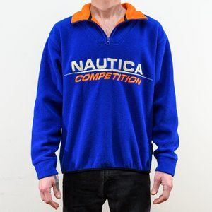 90's Nautica quarter zip fleece